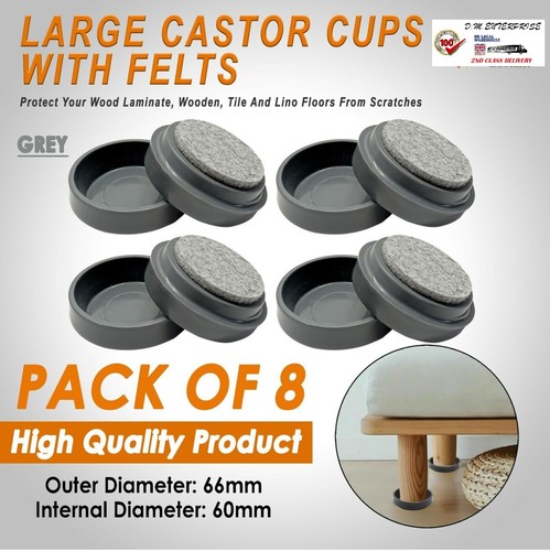 Large grey felt padded - 8,