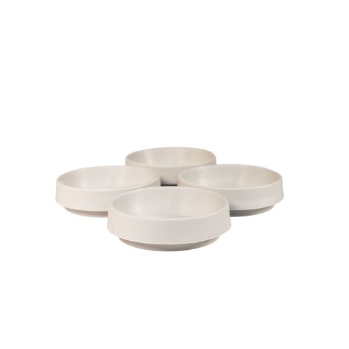 Light grey rubber castor - light, cups