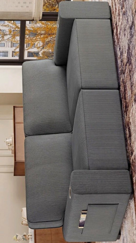 Grey corduroy seater - grey,