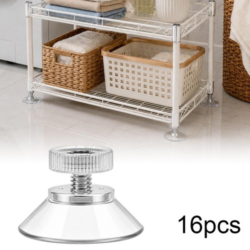 16pcs threaded clear pvc - threaded,