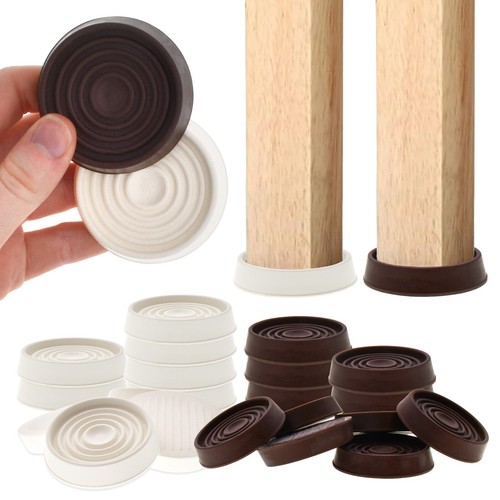 Rubber castor cups 45mm - rubber,