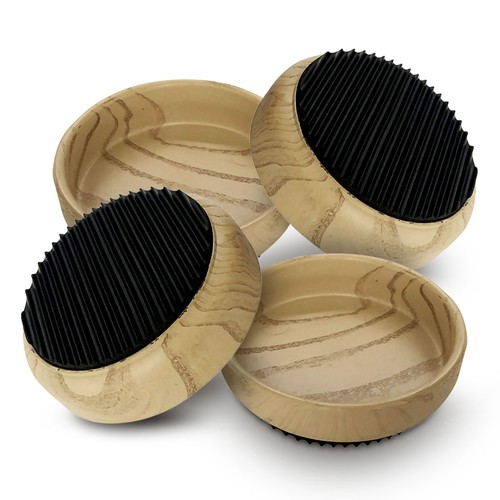 Rubber base castor cups - base,