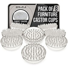 Furniture Castor Cups x8