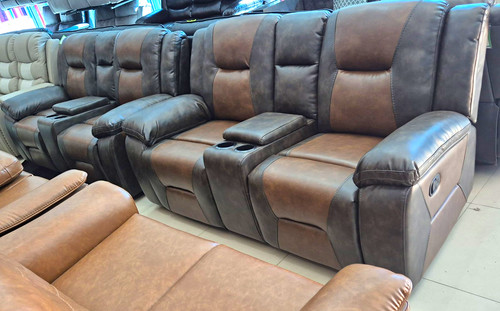 Faux leather recliner 2 - faux,