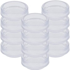 12x CASTOR CUPS Small Clear