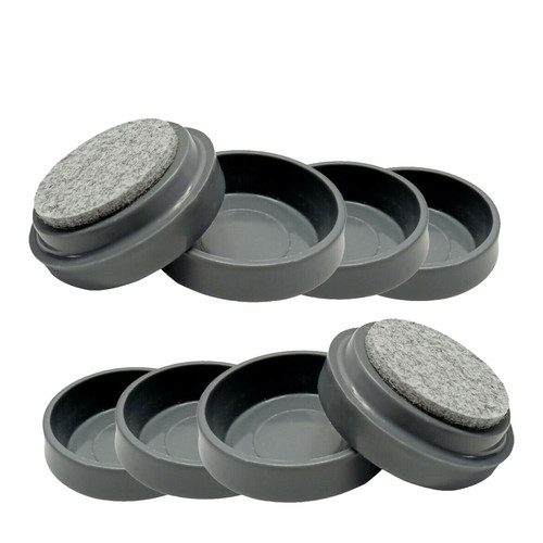 Felt padded castor cups - castor,