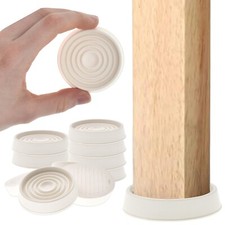 Castor Cups NON SLIP Cream