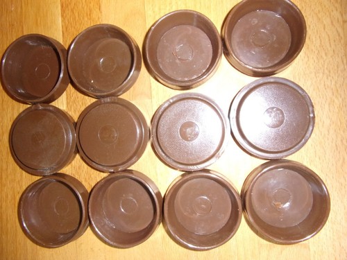 Large castor cups - large,