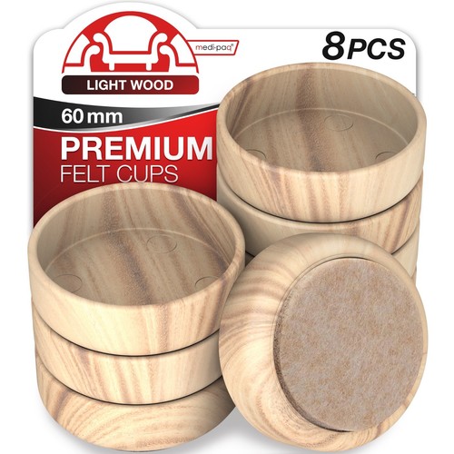 Castor cups for furniture - cups,