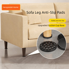 4PCS Non Slip Rubber Caster