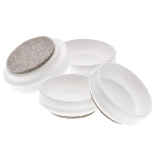 Felt pad castor cups - x,